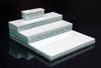 SANPONT Prix de gros Plaque de gel de silice TLC à dos en verre 10x20cm Adsorbant SiO2 pureté 99,9%
