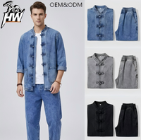 Ensemble de chemises pour hommes personnalisées, respirantes, à motifs floraux d'été, décontractées, utilitaires urbaines, ajourées, en tissu velours, style streetwear, ODM, vente en gros 2026