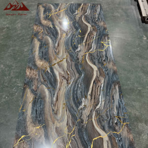 Feuille <span class=keywords><strong>de</strong></span> marbre haute brillance 1220*2440 PVC imperméable et plastique laminé UV pour applications <span class=keywords><strong>de</strong></span> revêtement <span class=keywords><strong>de</strong></span> <span class=keywords><strong>mur</strong></span> <span class=keywords><strong>de</strong></span> <span class=keywords><strong>chambre</strong></span> à coucher <span class=keywords><strong>de</strong></span> cuisine d'hôtel - Product Image 3