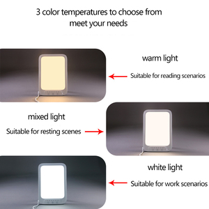 Lampe de dépression de photothérapie SAD transfrontalière thérapie de santé émotionnelle lampe de photothérapie temporisée LED à gradation intelligente - Product Image 3