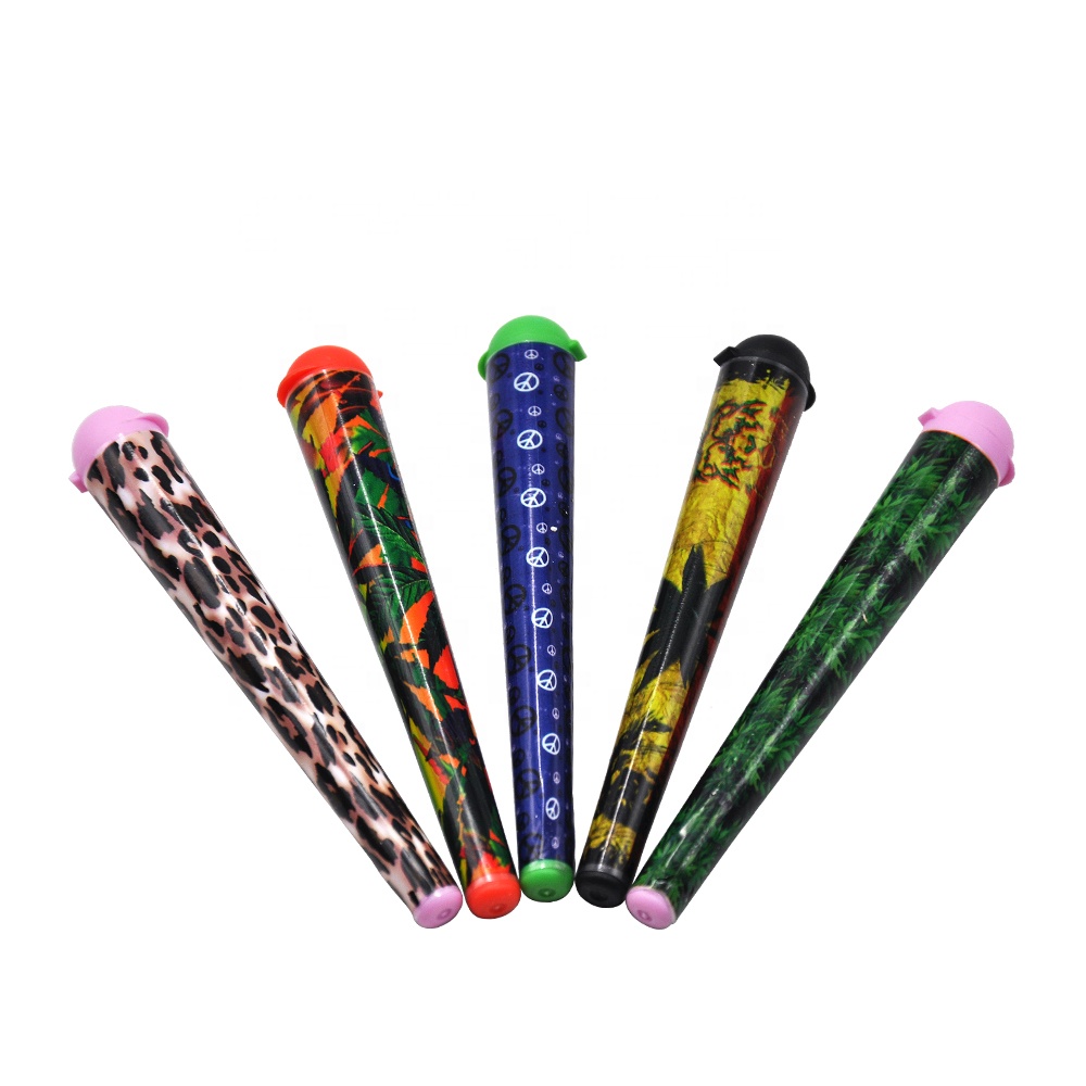 Doob трубки 120 мм хранилище банка шарнирный держатель Блант хранение бумажных конусов герметичная Водонепроницаемая коробка для таблеток