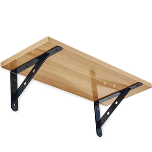 Support mural triangulaire pliable réglable 6/8/10/12 pouces pour banc, table, étagère, meuble – Support robuste et résistant - Product Image 6