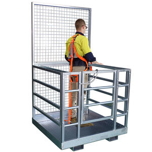 מלגזה עבודה פלטפורמה wp25 כלוב חכות בטיחות עבור הרמת כוח אדם כבד מלגזה פלטפורמה גישה - Product Image 1