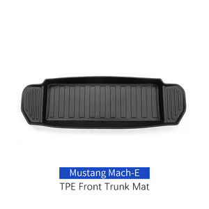 Alfombrilla impermeable para maletero de coche, tapete de Material de TPE de alta calidad para Ford Mustang <span class=keywords><strong>Mach</strong></span>-E 2020-2022 - Product Image 4