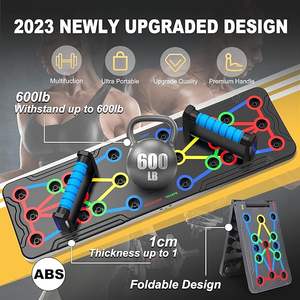 Soporte Plegable para Flexiones, Equipo Portátil de Entrenamiento de Fuerza para Gimnasio en Casa, Soporte Resistente para Flexiones, Equipo de Fitness para Hombres y Mujeres - Product Image 4