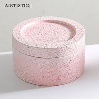 Vente en gros coffret cadeau personnalisé céramique style fraîcheur pour diffuseur de roseaux bougie parfumée diffuseur d'huiles essentielles en cristal pour la maison