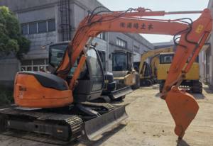 Hitachi ZX75 – pelleteuse d'occasion, d'occasion, authentique, japon, zx120 zx200 ex60 - Product Image 6