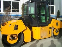 Гидравлический двухвальцовый дорожный каток Lutong LTC210, 10 тонн, для уплотнения асфальта и строительства дорог