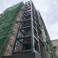 Structure en acier préfabriquée pour ascenseur, conception et installation de cadre de gaine d'ascenseur modulaire, fabricant et fournisseur