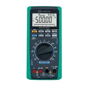 ดิจิตอลมัลติมิเตอร์ Kyoritsu Kew 1061, ความแม่นยำพื้นฐาน0.02% DCV, 50000นับ RMS จริง, 10A, IV 600V ด้วยการบันทึกข้อมูล - Product Image 4