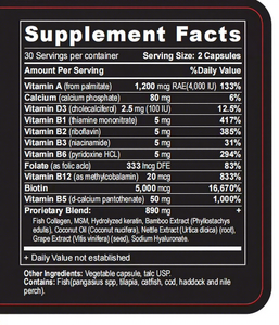 Cápsulas de Biotina, Queratina <span class=keywords><strong>y</strong></span> Colágeno de Marca Privada, Cápsulas de Biotina de Alta Calidad <span class=keywords><strong>para</strong></span> <span class=keywords><strong>Cabello</strong></span>, <span class=keywords><strong>Piel</strong></span> <span class=keywords><strong>y</strong></span> <span class=keywords><strong>Uñas</strong></span>, Vitaminas, <span class=keywords><strong>Suplemento</strong></span> de Biotina - Product Image 3