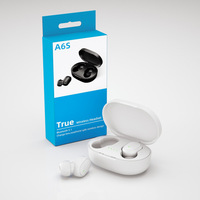 Audífonos Inalámbricos para Juegos A6S, BT 5.3 TWS, Intraaurales, Baja Latencia de 30ms, Pantalla LED, Control Táctil, Auriculares Estéreo de Alta Fidelidad para Teléfono y PC