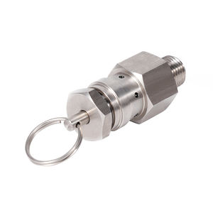 Mini válvula sanitaria de cerveza válvula reductora de presión de grado alimenticio de seguridad tirada a mano para potencia Manual de Gas - Product Image 6