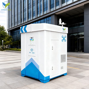 เทรนด์ใหม่ เครื่องจักรโลจิสติกส์ UAV รุ่น Wx-wlg01 Vfresh ความจุ 18 ช่อง ได้รับการรับรองมาตรฐาน CE ตู้โลจิสติกส์อัจฉริยะไร้คนขับ SDK สแตนเลสสตีล - Product Image 4