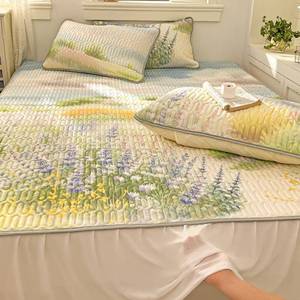 Surmatelas rafraîchissant en latex inodore avec jupe de lit intégrée pour étudiants - Product Image 3