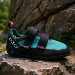 Zapatillas de Escalada Adidas Anasazi Lv para Mujer, Color Verde Azulado y Negro, Talla 7.5, para Uso en Exteriores - Product Image 3