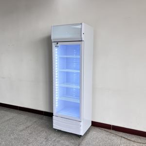 Vitrina Exhibidora de Bebidas con Puerta de Cristal Refrigerador Comercial <span class=keywords><strong>Congelador</strong></span> <span class=keywords><strong>Vertical</strong></span> con Puerta de Vidrio - Product Image 5