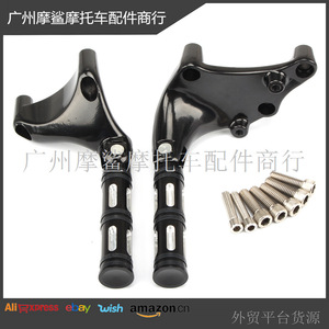 Reposapiés para Motocicleta Moshark, Aleación de Aluminio, para Harley XL883 1200, Modificación 2014 2017 - Product Image 5