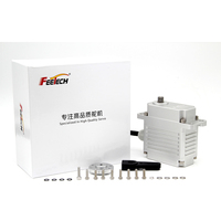 Motor Digital Sin Escobillas de Metal de Alto Torque 110KG.cm, Servo HV Impermeable 9V-14V AP1112 para Drones de Ala de Robots 1/5 RC de Metal