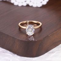 Ensemble de bagues superposées tendance, petite rangée de bagues, argent pur 925 plaqué or, bagues en moissanite 30/50 points pour femmes