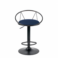 Tabourets de bar commerciaux personnalisables, réglables en hauteur, pivotants à 360 degrés, faciles à installer, pour usage intérieur, OEM/ODM acceptés