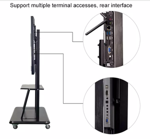 Tablero inteligente de <span class=keywords><strong>TV</strong></span> táctil, tablero de oficina interactivo de 65 pulgadas, pizarra blanca inteligente infrarroja inteligente, máquina todo en uno para conferencias - Product Image 3