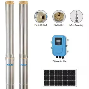 משאבת מים סולארית עמוקה FLY Bulk PUMP במחיר משתלם להזמנות בכמות גדולה באפריקה, עשויה פלדת אל-חלד עמידה, תואמת לפאנלים סולאריים - Product Image 1