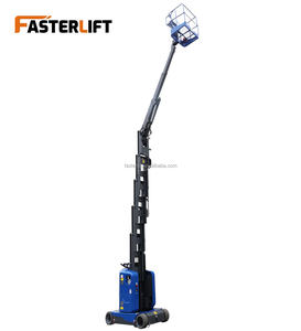 带运输固定孔的迷你工作平台电池动力垂直桅杆升降机 - Product Image 5