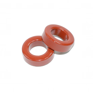 Anillo magnético de aleación de hierro, núcleo rojo, antiinterferencias, filtro - Product Image 1