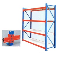 Entrepôt de stockage Garage 4 niveaux en métal rayonnage à usage moyen avec le meilleur prix