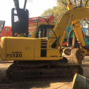Excavadora usada en Japón KOMATSU PC120, excavadora de segunda mano Komatsu con pocas horas de trabajo a la venta, original - Product Image 1