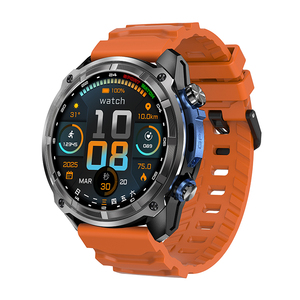 Montre connectée sport pour homme avec grande mémoire de 4 Go, écran AMOLED de 1,43 pouce, étanche 3ATM, ronde, DT G1, pour femme, 2025 - Product Image 1