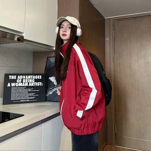 Chaqueta Cortavientos reversible personalizada con cuello alto de doble cremallera para estilo de calle de Vietnam - Product Image 5