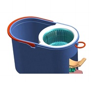 Moule moulé par injection pour la fabrication de seaux de serpillière rotatifs en plastique de haute qualité – Le choix premium des fabricants de moules