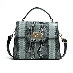 European Fashion Designer Handbag <strong>Snake</strong> Pattern Tote Crossbody <strong>Bag</strong> Women - Product Image 5