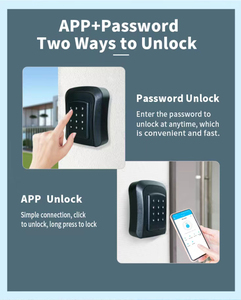Boîte à clés intelligente Tuya, étanche IP65, pour extérieur, avec code PIN via application, boîte de rangement sécurisée pour clés, pour l'<span class=keywords><strong>immobilier</strong></span> et Airbnb - Product Image 5