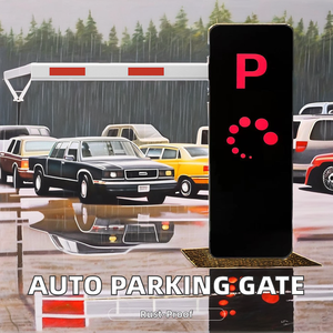 Toptan otomatik paslanmaz çelik bom bariyer kapısı akıllı açık otopark sistemi ile otopark bilet makinesi opsiyonel - Product Image 3