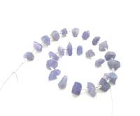 25 Batu Tanzanite Biru Alami Berkualitas Asli Terlaris, Grade AAA, Bentuk Tidak Beraturan, Batu Kasar Tanpa Perlakuan untuk Pembuatan Perhiasan