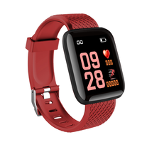 Reloj Inteligente D13 2026 para Mujer, 116 Plus, Monitor de Ritmo Cardíaco, Resistente al Agua, Android, Deportivo, para Niños, Disponible en Stock