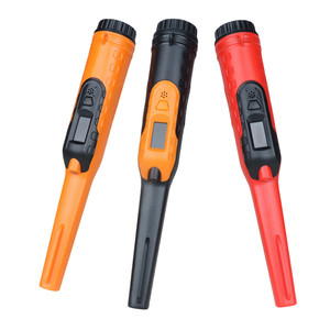 Handheld Metal Detector Multi Frequency IP65 Waterproof Outdoor Scanning Rod For Adults <b>ABS</b> Plastic Orange - Product Image 1