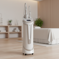 Machine de drainage lymphatique, lifting du visage, rouleau de glace Endoroller, 2 poignées, modelage du corps, rouleau à billes interne vertical, à vendre