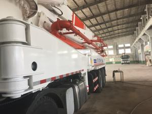 MAQUINARIA DE SALIDA teorica grande de alta calidad, bomba de hormigón montada en camión, brazo de elevación, montada en camión, resistente, en venta - Product Image 4