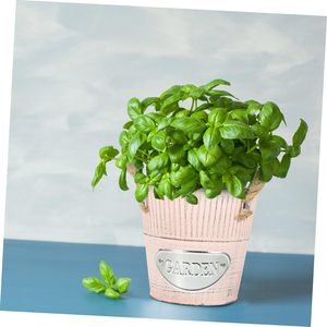 Seau en métal jardinière décor à la maison métal cour Art jardinage acier pot de fleurs extérieur plantation coffre-fort fleurs seau - Product Image 2