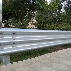 Barriere per veicoli di sicurezza in acciaio zincato barriera per auto con parapetto con travi e barriere di sicurezza del traffico - Product Image 1