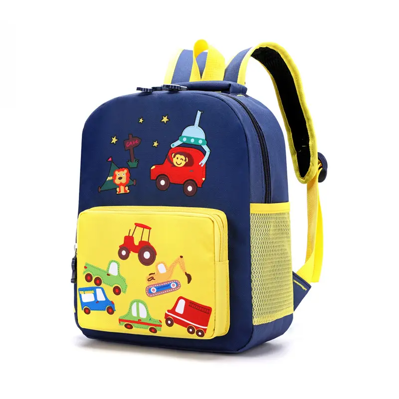 Kids Cartoon School Bags Custom Children's Bookbags Print Latest Fashion for Teen Girl Nylon Day Backpack 1pc/poly Bag + Carton