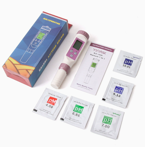 เครื่องวัดค่า <span class=keywords><strong>pH</strong></span> EC TDS ความเค็ม S.G อุณหภูมิ <span class=keywords><strong>ORP</strong></span> แบบหลายพารามิเตอร์ 7 in 1 สำหรับการบำรุงรักษาสระว่ายน้ำ มีบริการ OEM/ODM ความแม่นยำ 0.5pH รับประกัน 12 เดือน - Product Image 4