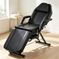 Table de massage pliable UGO U-Z01A en cuir PU avec éponge haute densité, hauteur réglable pour salons de beauté et cliniques