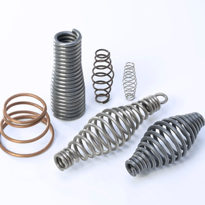 Muelles de compresión cónicos helicoidales de acero inoxidable en forma de torre - Product Image 1