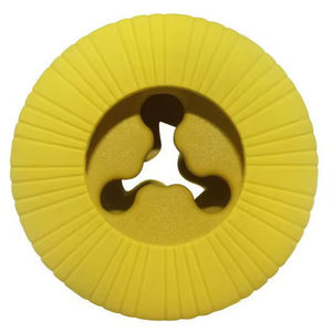 Çok Satan Çevre Dostu Kauçuk Köpek Topu Evcil Hayvan Oyuncağı Ses Çıkaran Dayanıklı Isırma Önleyici Sızdıran Mama Topu Dağıtıcı Diş Kaşıma Oyuncağı - Product Image 4