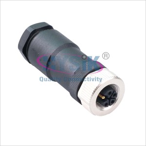 8086300 IP67 Không Thấm Nước M12 Nữ Thẳng Lắp Ráp Cắm Kết Nối Lĩnh Hội-Có Thể Dây L-Mã M12 Thẳng 4 + PE 63V 16A Kết Nối - Product Image 6